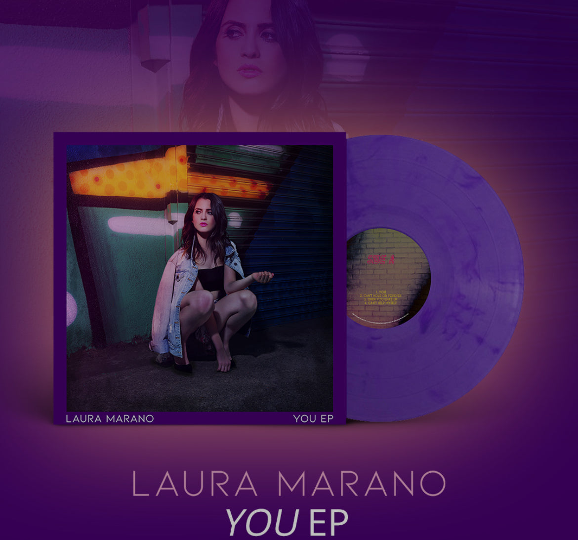 YOU EP Original Vinyl + YOU(Baggage) Lyric Sheet
